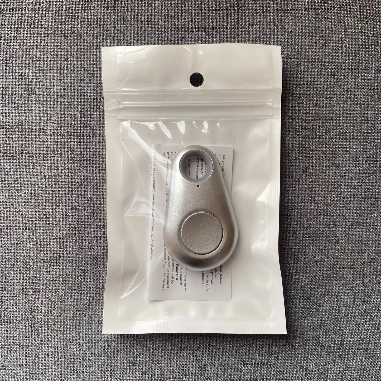 Mini rastreador inteligente Bluetooth para llaves, mascotas y carteras
