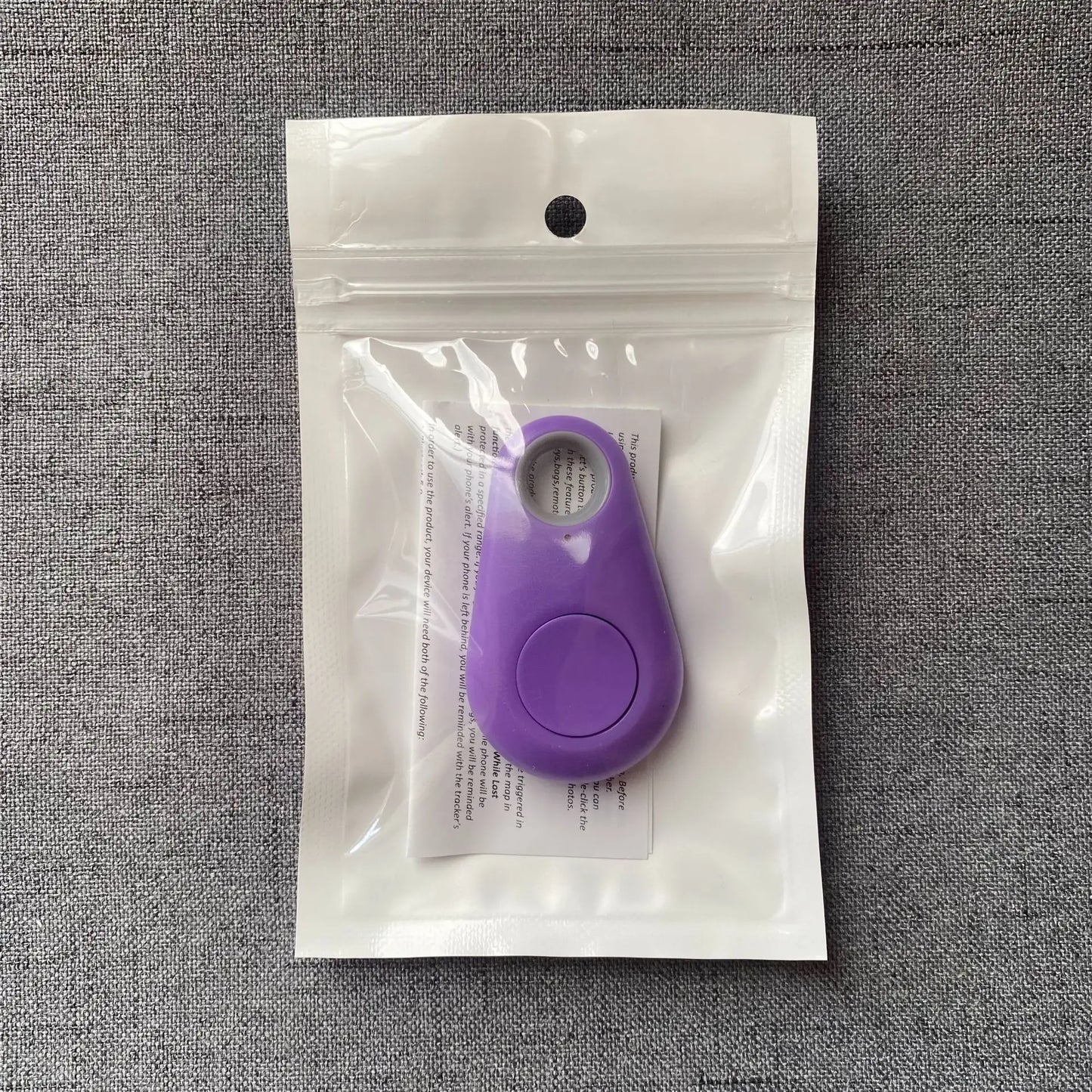 Mini rastreador inteligente Bluetooth para llaves, mascotas y carteras