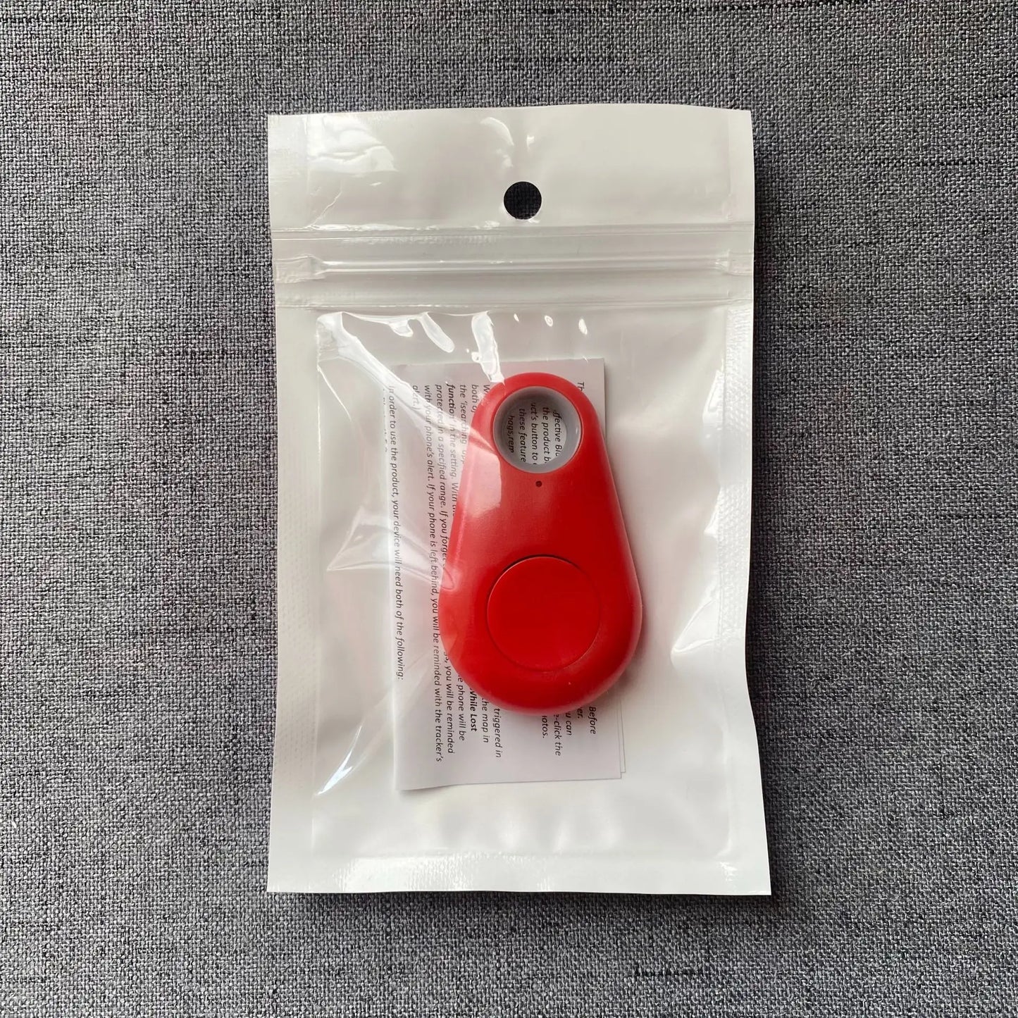 Mini rastreador inteligente Bluetooth para llaves, mascotas y carteras