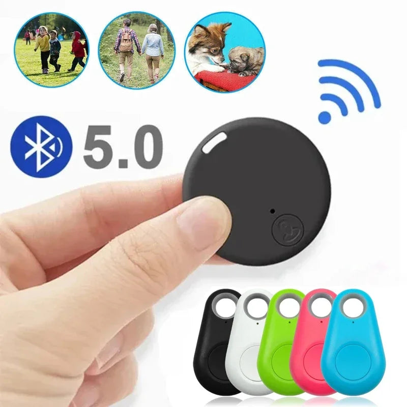 Mini rastreador inteligente Bluetooth para llaves, mascotas y carteras