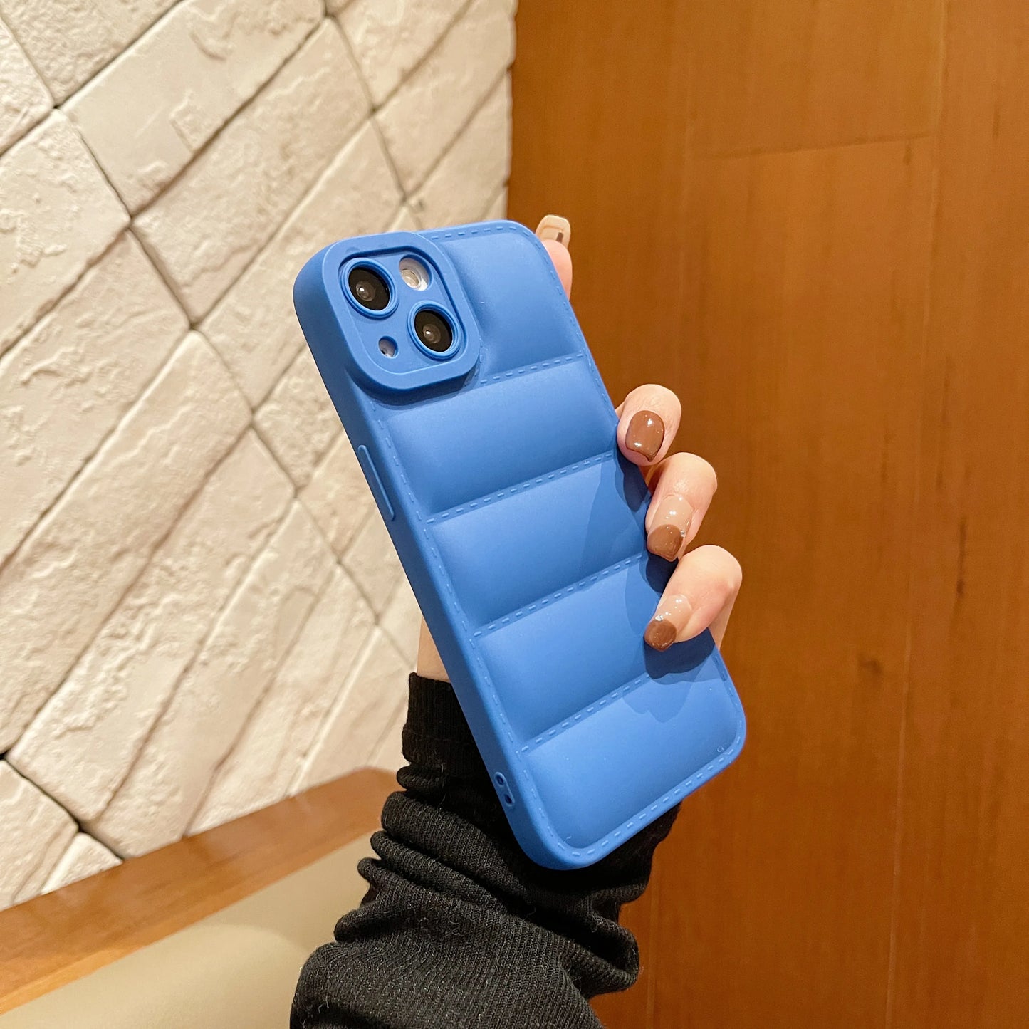 Funda protectora tipo chaqueta para iPhone 15/14/13/12/11