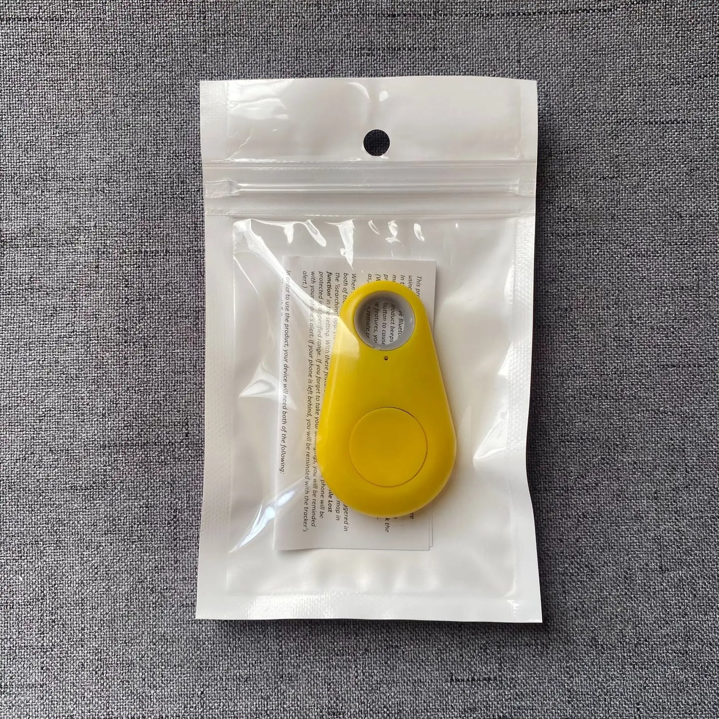 Mini rastreador inteligente Bluetooth para llaves, mascotas y carteras