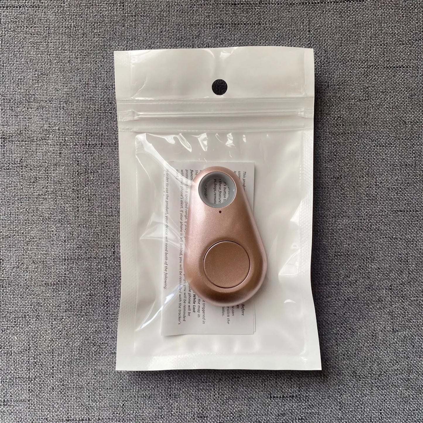 Mini rastreador inteligente Bluetooth para llaves, mascotas y carteras