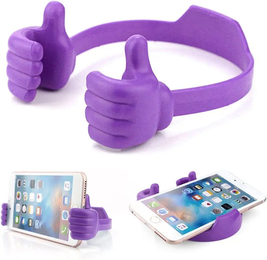 Soporte para celular con forma de pulgar